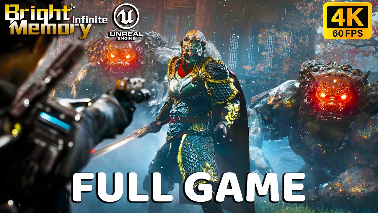 BRIGHT MEMORY: INFINITE Геймплей Прохождение ПОЛНАЯ ИГРА (4K 60FPS PC ULTRA)