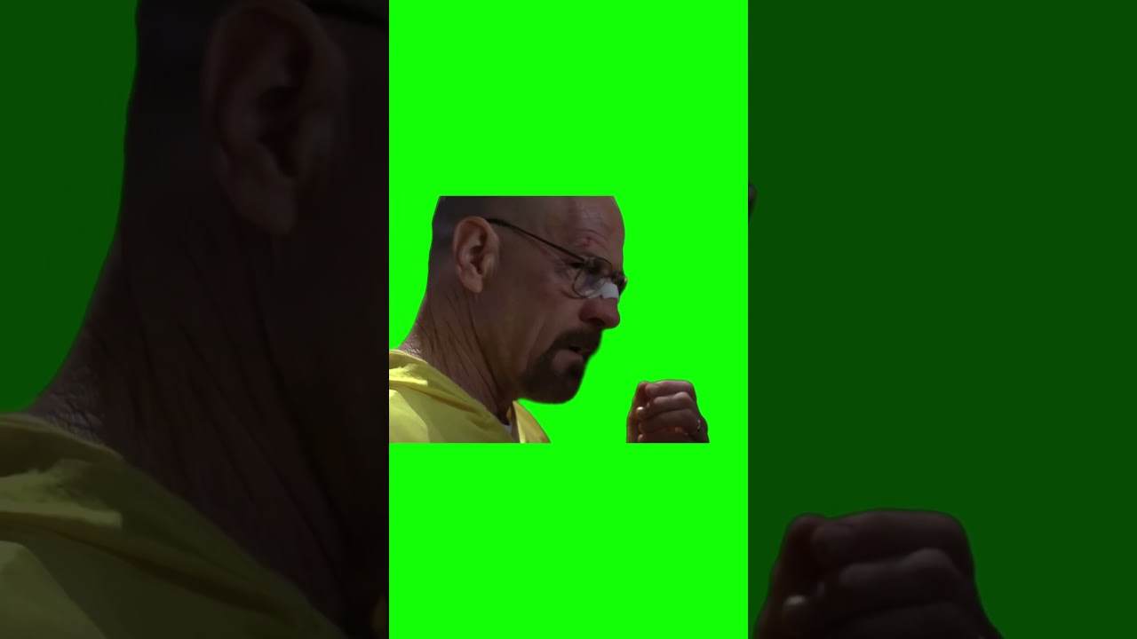 Walter White "someone cooked here" meme Breaking Bad  green screen