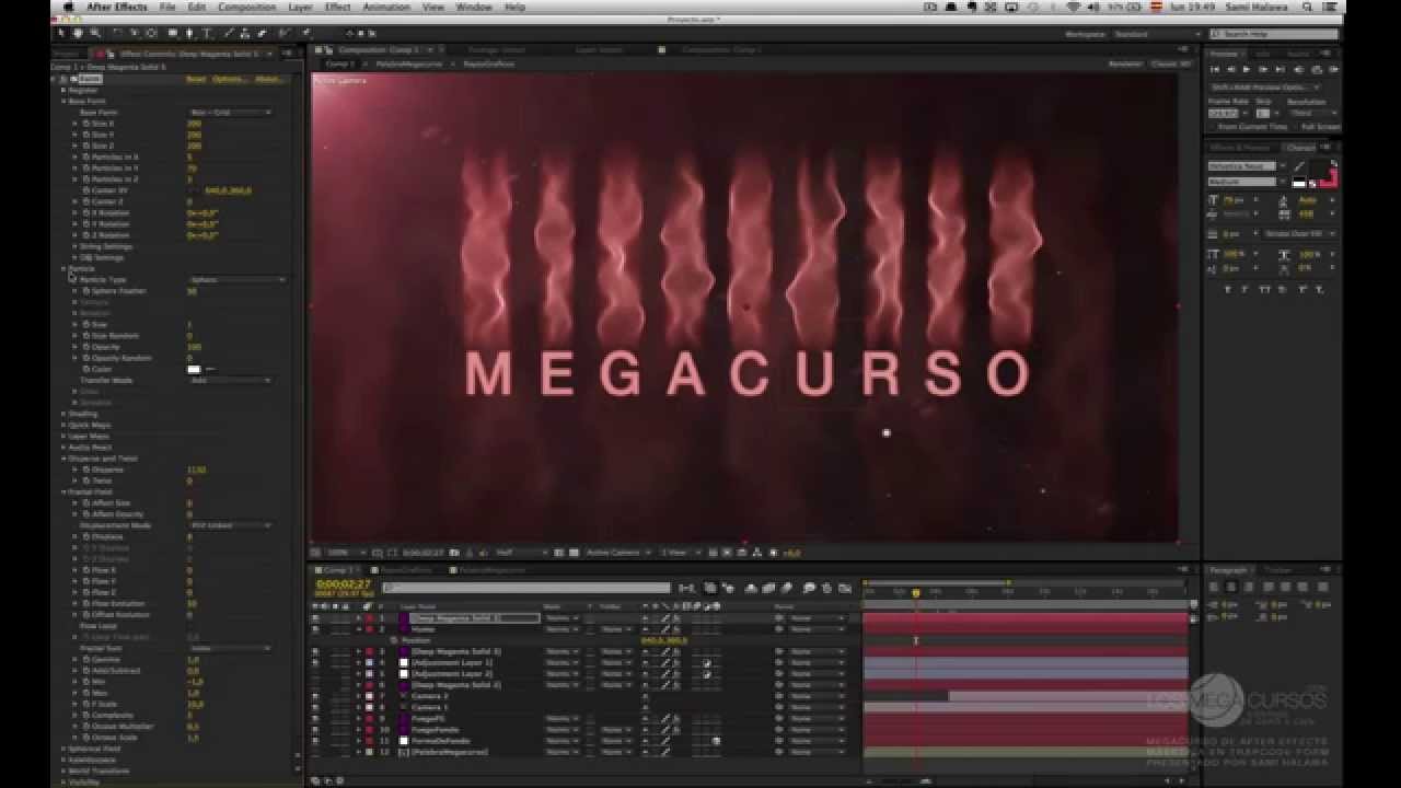 Efectos De Letras En After Effects