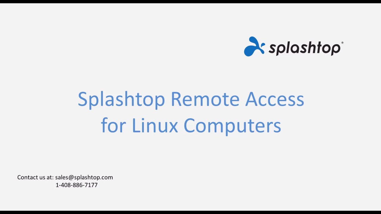 splashtop streamer for linux mint