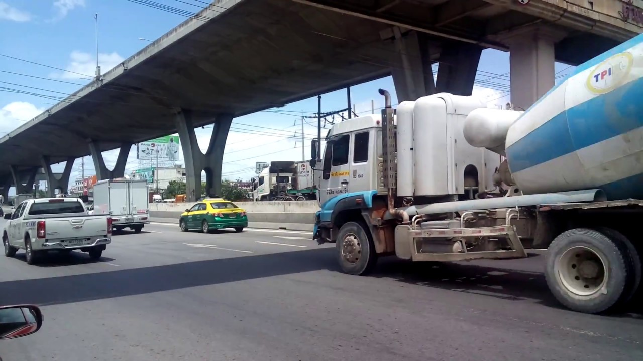 Thailand Street Video 25: Thanon Bang Na-Trat, Bang Phli, Samut Prakan