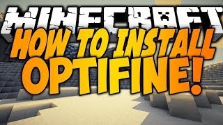 Minecraft - how to install optifine 1.7.10 tutorial!