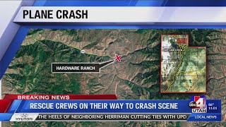 Plane crash in Cache County