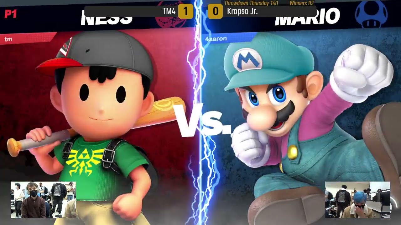 Throwdown Thursday 140 - Winners Round 3 - TM4 (Ness) vs Kropso Jr. (Mario)
