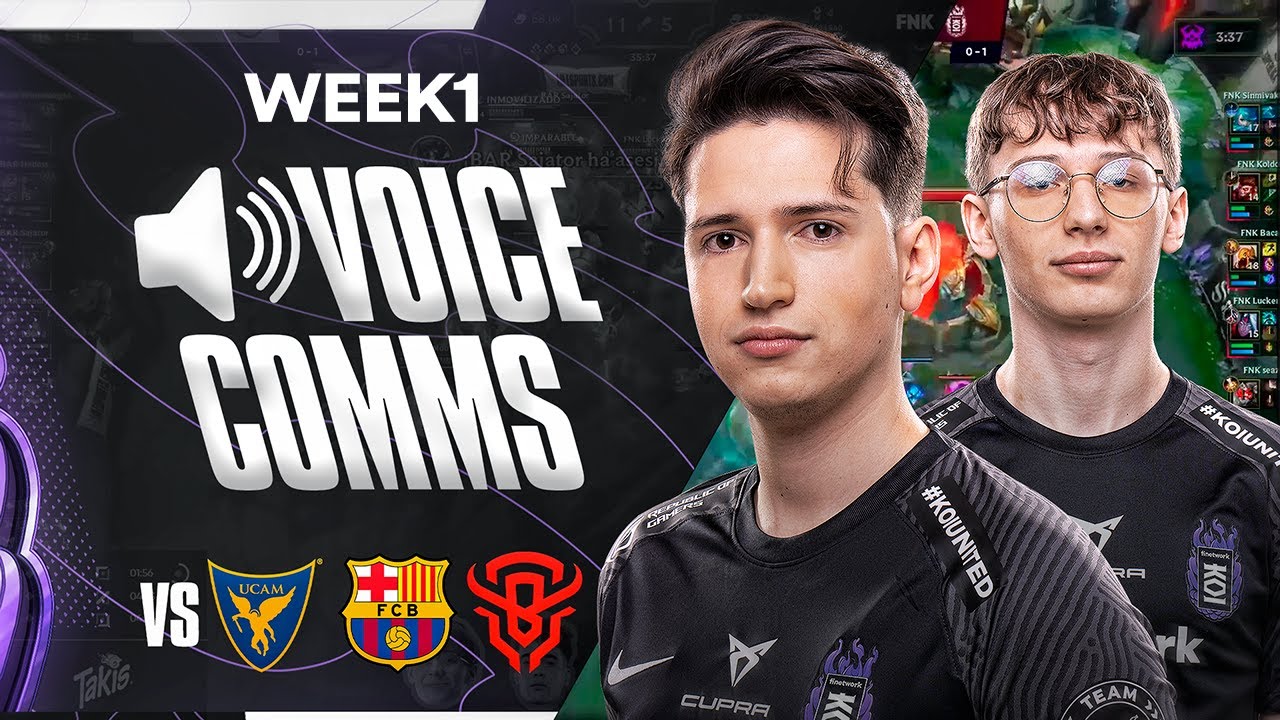 CAOS TOTAL EN LA SUPERWEEK - VOICE COMMS SUPERLIGA WEEK 1