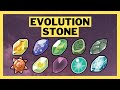 Pokemon evolution stones