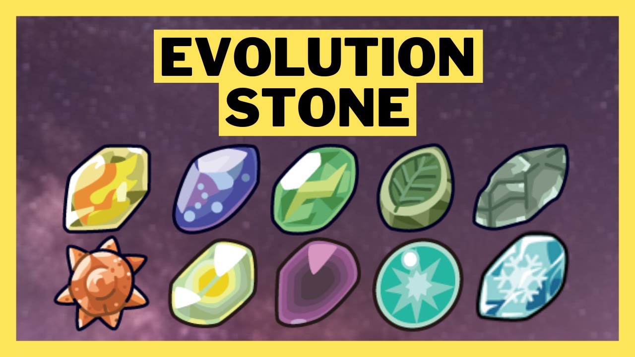 Pokemon That Evolve By Stones