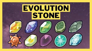 Pokemon Evolution Stones