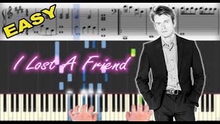 Finneas - I Lost a Friend | Sheet Music & Synthesia Piano Tutorial