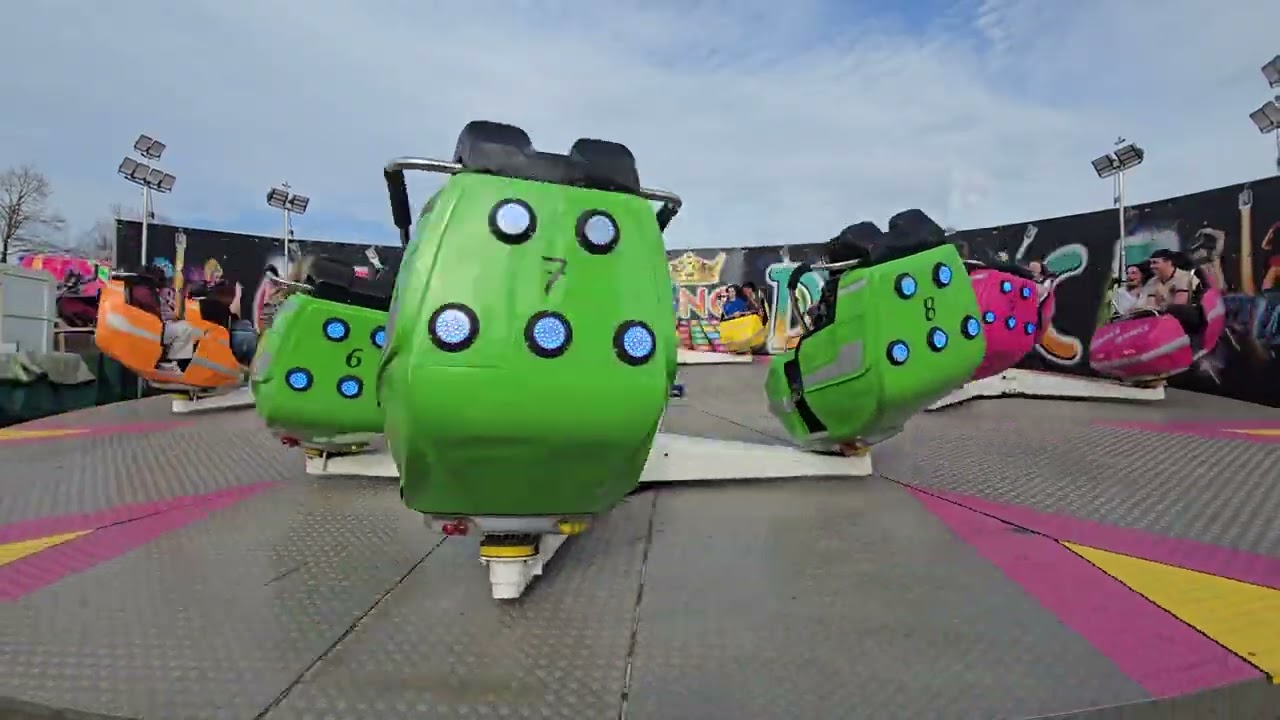 Crazy dance | Offride 2 | 4K | Fête foraine | Commercy | 2025