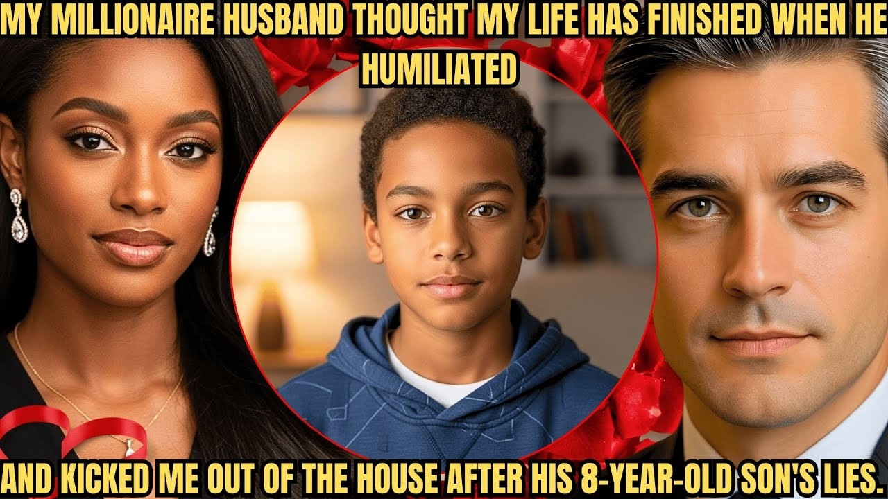 My Billionaire Husband Humiliated and Kicked Me Out of the House After His 8 Year Old Son's Lies