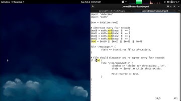 A small, FRP DSL for distributed systems Mgmt Config: More about our language