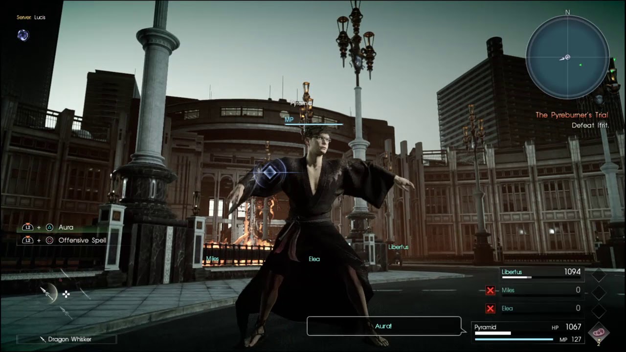 FFXV Comrades: Ifrit (Sigil: Aura / 2000STR)