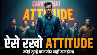 ऐसे रखो ATTITUDE कोई तुम्हें कमजोर नहीं समझेगा | Self Confidence Tips | Psychology Facts screenshot 1