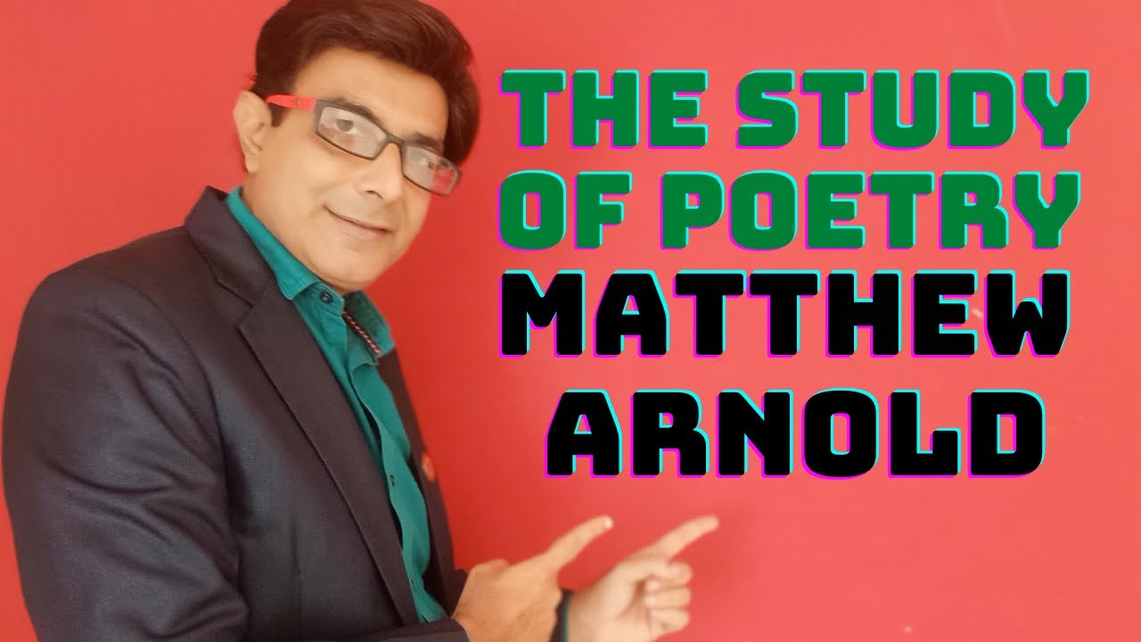 Matthew Arnold as a Critic II Study of Poetry II Touchstone Theory II Victorian Criticism II UGC NET