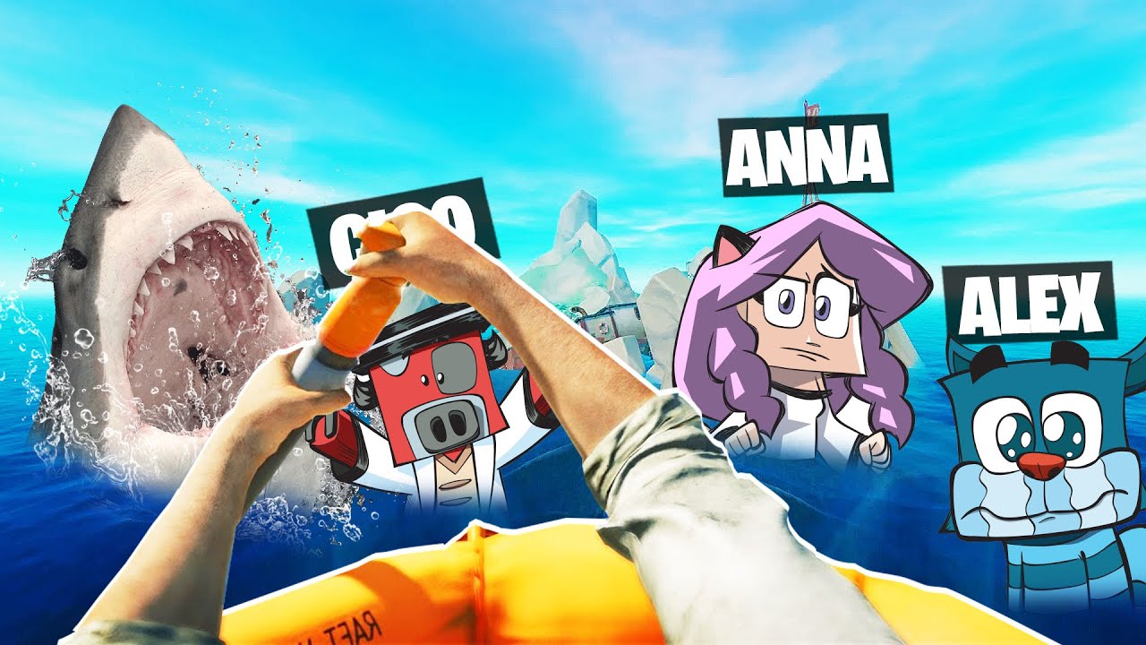 SOPRAVVIVO 24 ORE SU UNA ZATTERA CON I MIEI AMICI YouTube