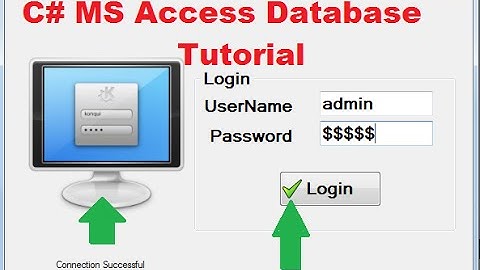 C# MS Access Database Tutorial 4 # Add pictures and icons in Frame