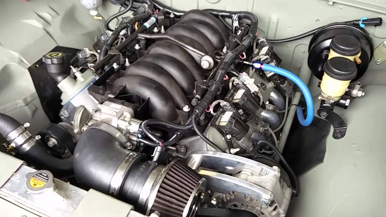 Chevy Luv LS1 swap - YouTube