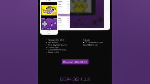 Gba4ios ios6&7 and another emulator no jailbreak