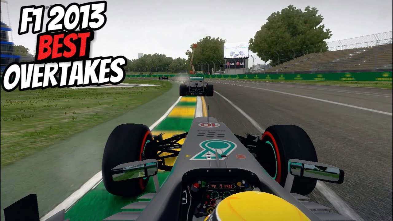 BEST OVERTAKES F1 2013