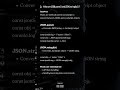 “JSON.parse vs JSON.stringify 🤯 Explained Fast!” #coding #frontendcourse #frontend #webdevelopment