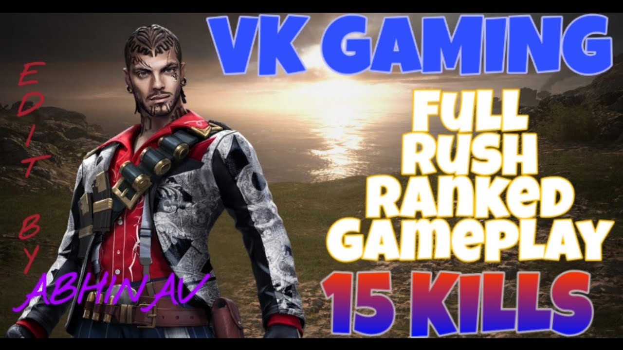 Best Ranked gameplay in free fire BOOYAH 15 kills - YouTube