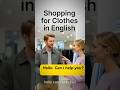 Shopping for Clothes in English | Easy English Conversation