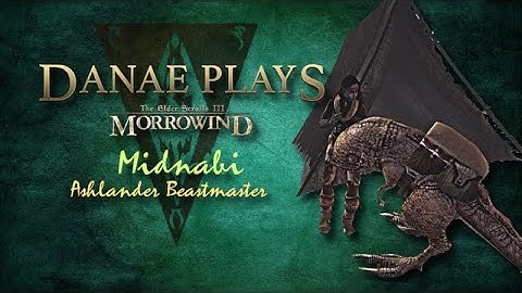 Morrowind: Midnabi, Ashlander Beastmaster 89