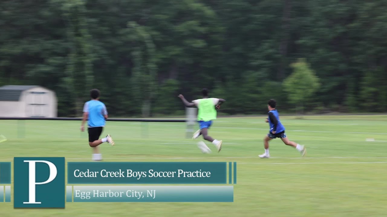Cedar Creek High School Boys Soccer Practice
