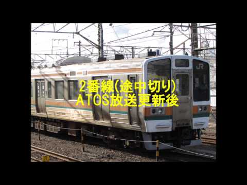 行田駅発車メロディー「夢伝説」