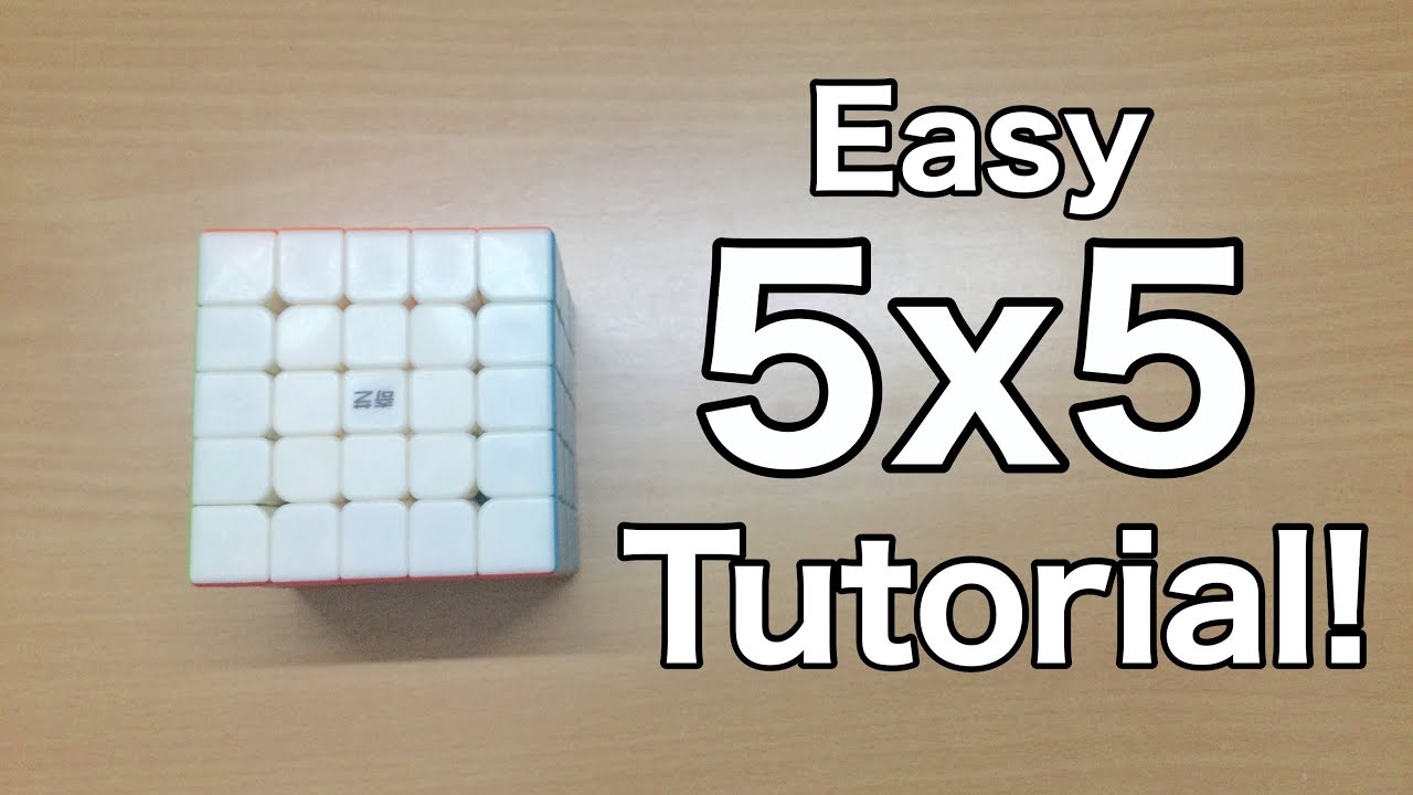 How to Solve the 5x5 Rubik’s cube in 10 minutes! (Beginner Tutorial ...