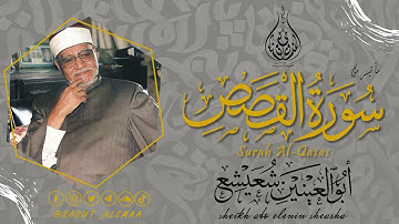 الشيخ ابو العينين شعيشع ما تيسر من سورة  | القصص | جودة HD