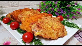 Всегда МАЛО, Сколько не ПРИГОТОВИШЬ! Мясо с БРЫНЗОЙ!