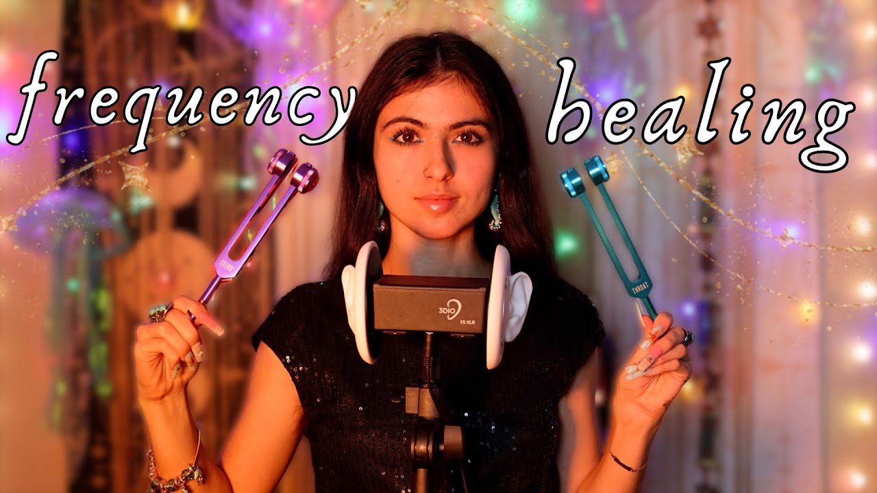 Tuning Forks Chakra Balance || 3Dio ASMR