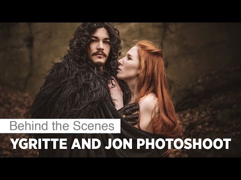 Ygritte and Jon Snow Photoshoot - Behind the Scenes