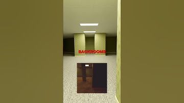 ⚠️😰How To NO CLIP Into The BACKROOMS - Found Footage😰⚠️ #backrooms #creepypasta #shorts