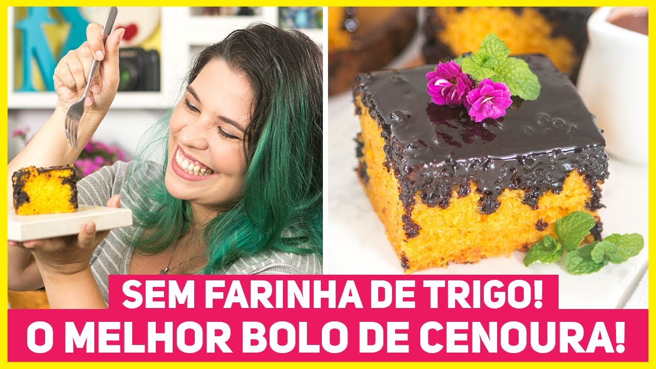 Jogos de cozinhar com a Sara bolo de cenoura