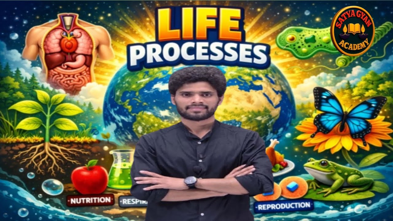 Life Process |Class 10 Full Chapter | Class 10 Science Chapter 5 in Animation 