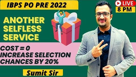 Surprise Gift for All | Join Live  @ 8 PM | Maths By Sumit Sir | Sumit Sir Maths | #mathsbysumitsir