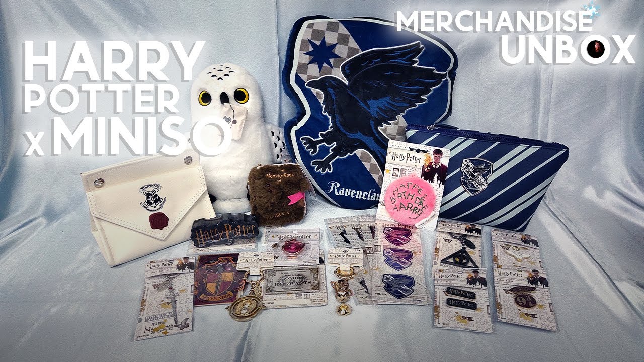 【Merchandise Unbox】Harry Potter x Miniso | Part 1