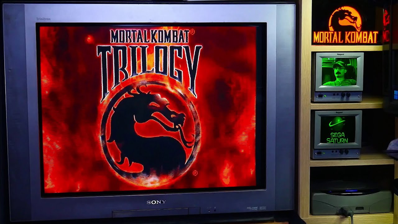 Mortal Kombat Trilogy (Saturn) CRT livestream pt1