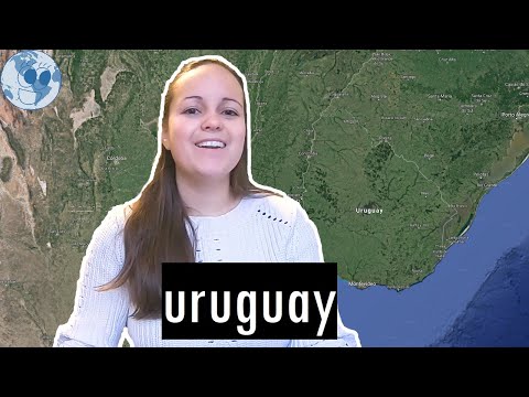 Zooming in on URUGUAY | Geography of Uruguay with Google Earth