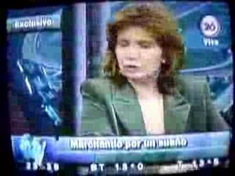 Patricia Bullrich en debate televisivo en Canal 26