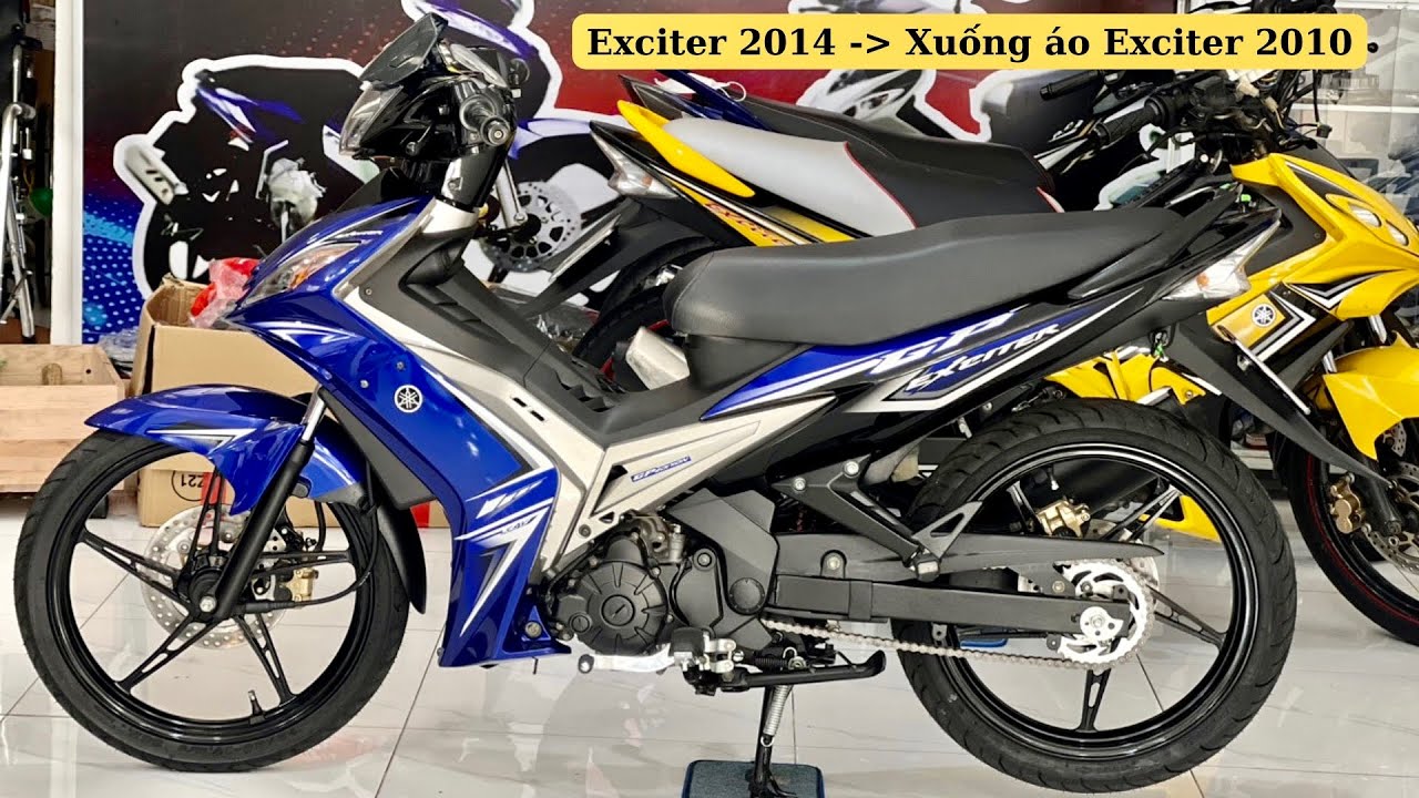 Exciter 135 5 số xuống áo Exciter 2010 | Minh Đạt - youtube