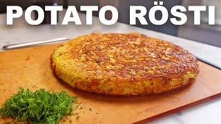 Rösti — Swiss potato cake (eight techniques tested)