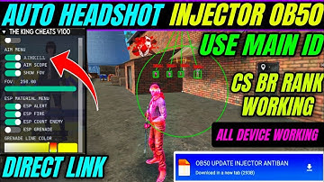 THE KING CHEATS V101 | FREE FIRE MOBILE PENEL | OB50 MOD MENU 100% | ALL DEVICE 🔥 ALL SERVER 🔥SAFE 😈