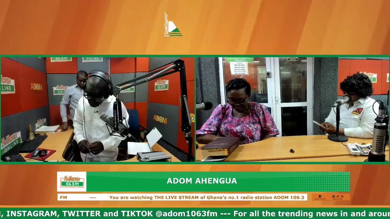 Adom Ahengua with Bishop Yaw Owusu-Ansah on Adom 106.3 FM (26-02-26)