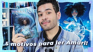 5 MOTIVOS PARA LER AMARI E OS IRMÃOS DA NOITE | Igor Soares