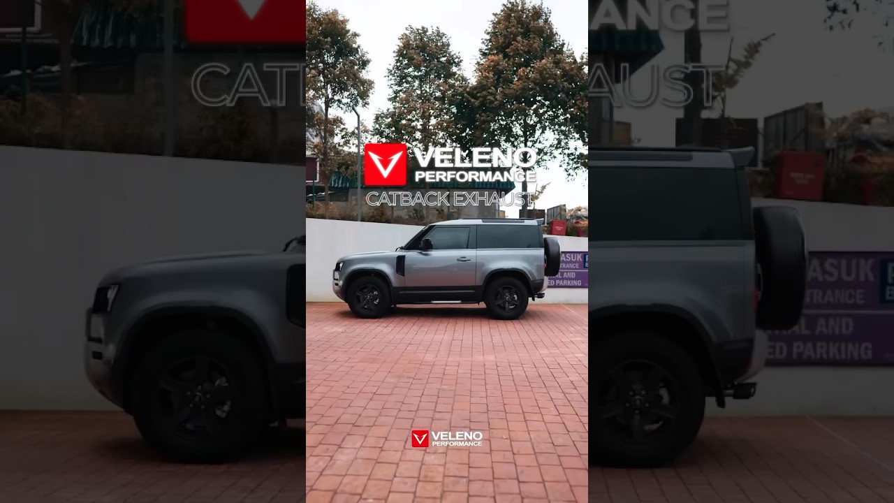 Veleno Performance Exhaust x Land Rover Defender 