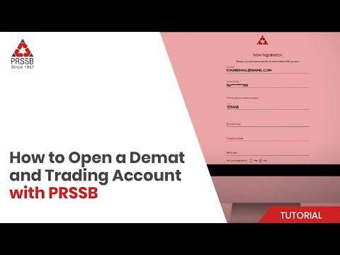 How to Open a Demat+Trading Account with PRSSB